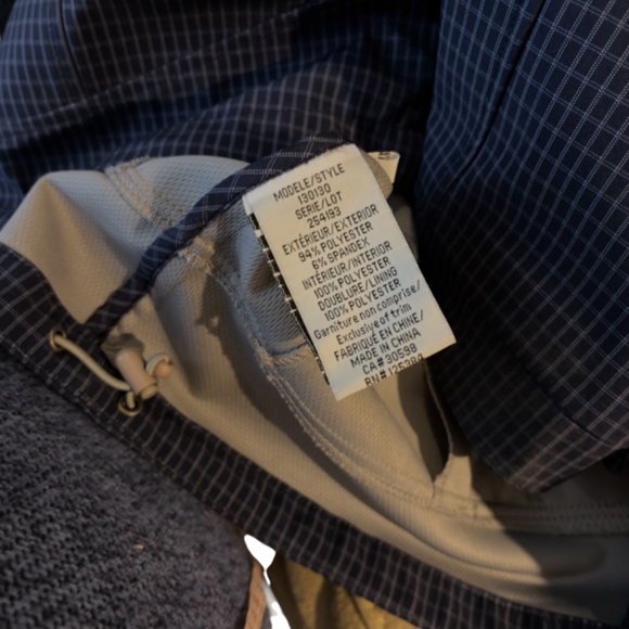 Blue Water Proof Rain Jacket - Picture 9 of 9